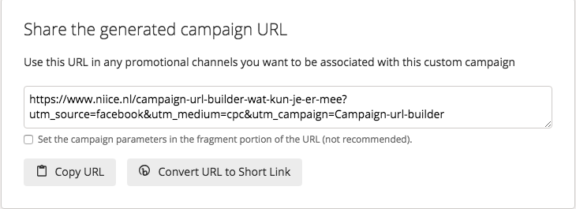 Campagnelink bouwen url builder Campagnelink bouwen url builder
